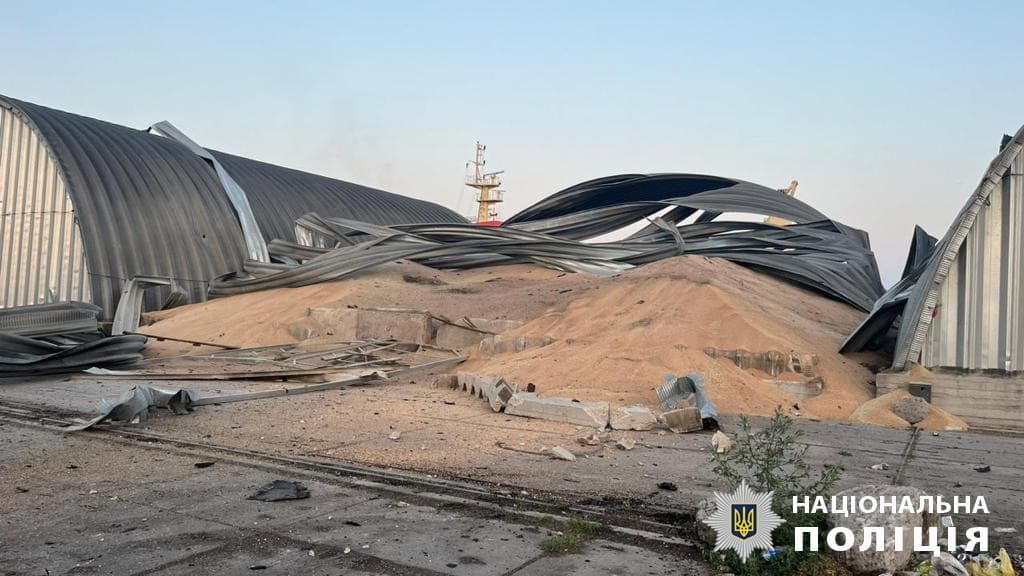Vedere cu un port din Odesa, Ucraina, folosit pentru exportul de cereale. (Foto: National Police of Ukraine / BY 4.0, Openverse)